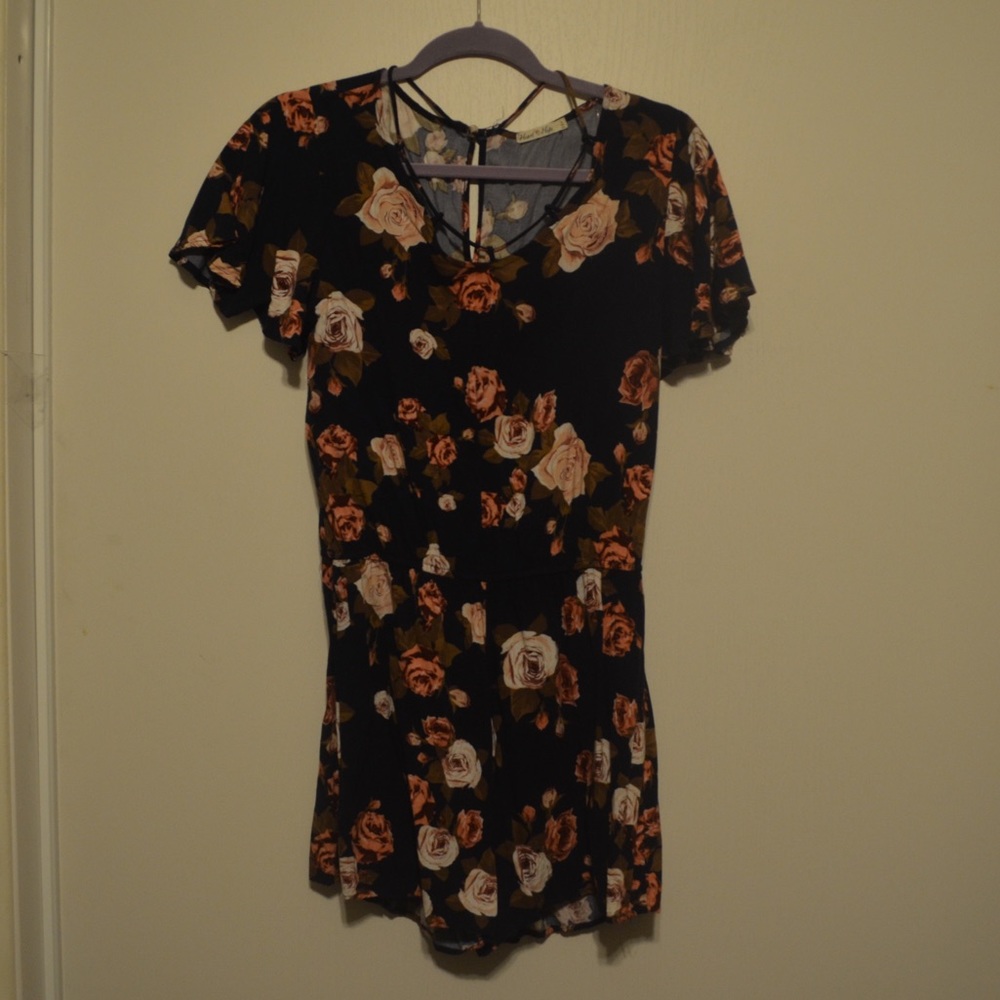 Floral romper